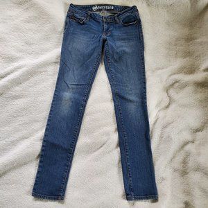 Bullhead (B) Hermosa Mid Rise Super Skinny Jeans, Sz 3 Reg